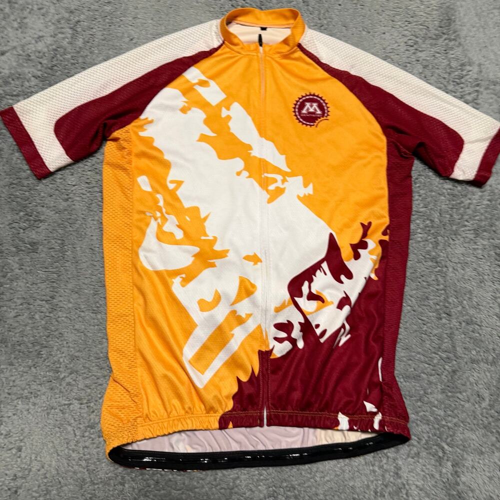 Minnesota Gophers Dentist Cycle Shirt Jersey Mens Small Pockets